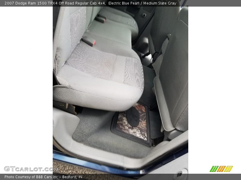 Electric Blue Pearl / Medium Slate Gray 2007 Dodge Ram 1500 TRX4 Off Road Regular Cab 4x4