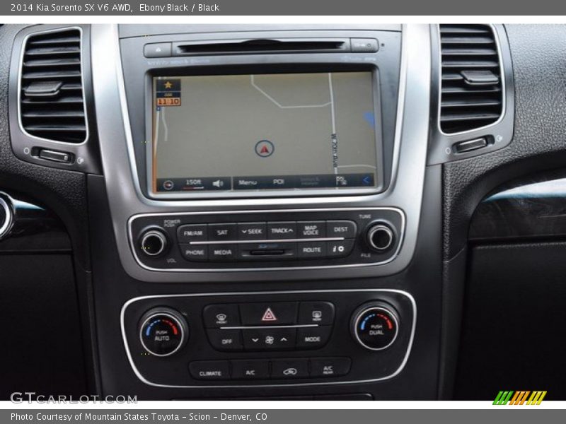 Ebony Black / Black 2014 Kia Sorento SX V6 AWD