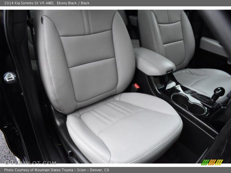 Ebony Black / Black 2014 Kia Sorento SX V6 AWD