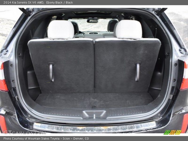 Ebony Black / Black 2014 Kia Sorento SX V6 AWD