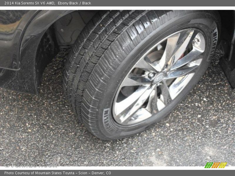Ebony Black / Black 2014 Kia Sorento SX V6 AWD