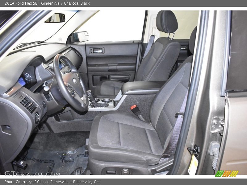 Ginger Ale / Charcoal Black 2014 Ford Flex SE