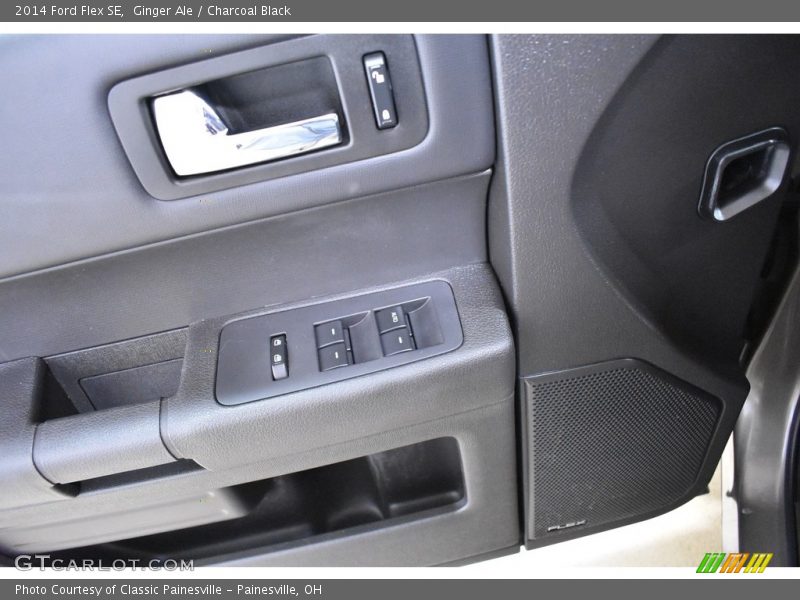 Ginger Ale / Charcoal Black 2014 Ford Flex SE