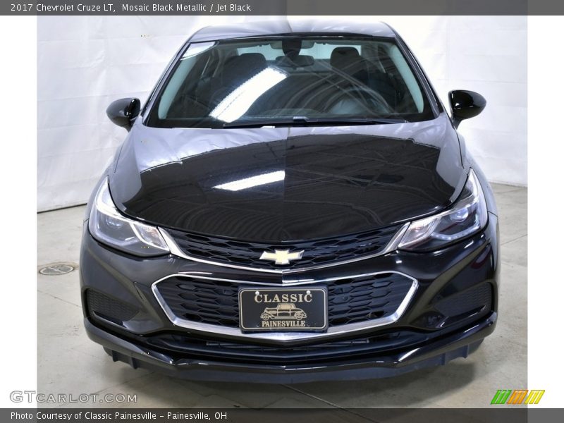 Mosaic Black Metallic / Jet Black 2017 Chevrolet Cruze LT