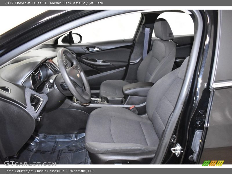 Mosaic Black Metallic / Jet Black 2017 Chevrolet Cruze LT