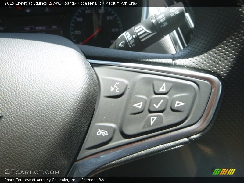 Sandy Ridge Metallic / Medium Ash Gray 2019 Chevrolet Equinox LS AWD