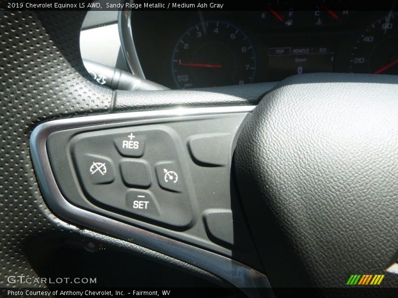Sandy Ridge Metallic / Medium Ash Gray 2019 Chevrolet Equinox LS AWD