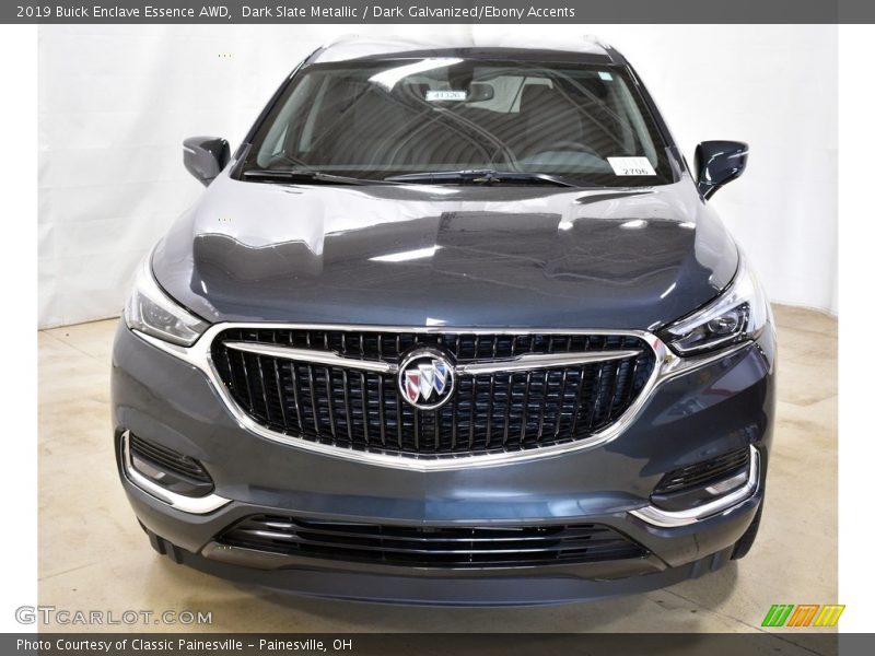 Dark Slate Metallic / Dark Galvanized/Ebony Accents 2019 Buick Enclave Essence AWD