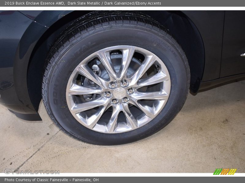 Dark Slate Metallic / Dark Galvanized/Ebony Accents 2019 Buick Enclave Essence AWD