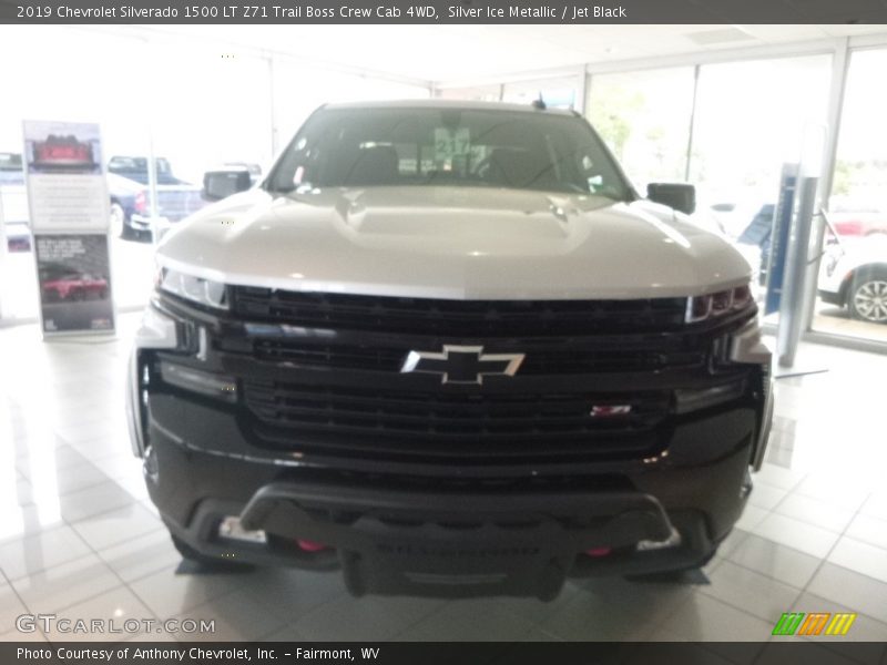 Silver Ice Metallic / Jet Black 2019 Chevrolet Silverado 1500 LT Z71 Trail Boss Crew Cab 4WD