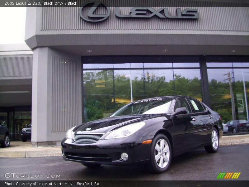 Black Onyx / Black 2005 Lexus ES 330