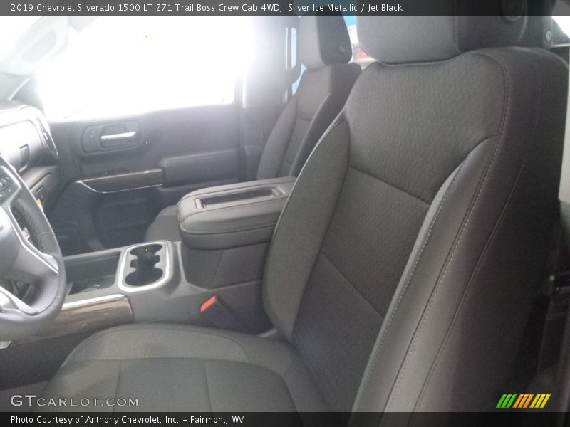 Silver Ice Metallic / Jet Black 2019 Chevrolet Silverado 1500 LT Z71 Trail Boss Crew Cab 4WD