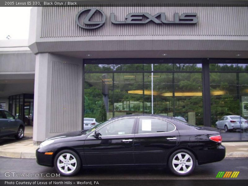 Black Onyx / Black 2005 Lexus ES 330