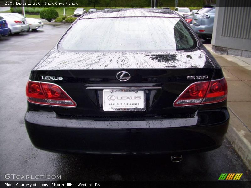 Black Onyx / Black 2005 Lexus ES 330