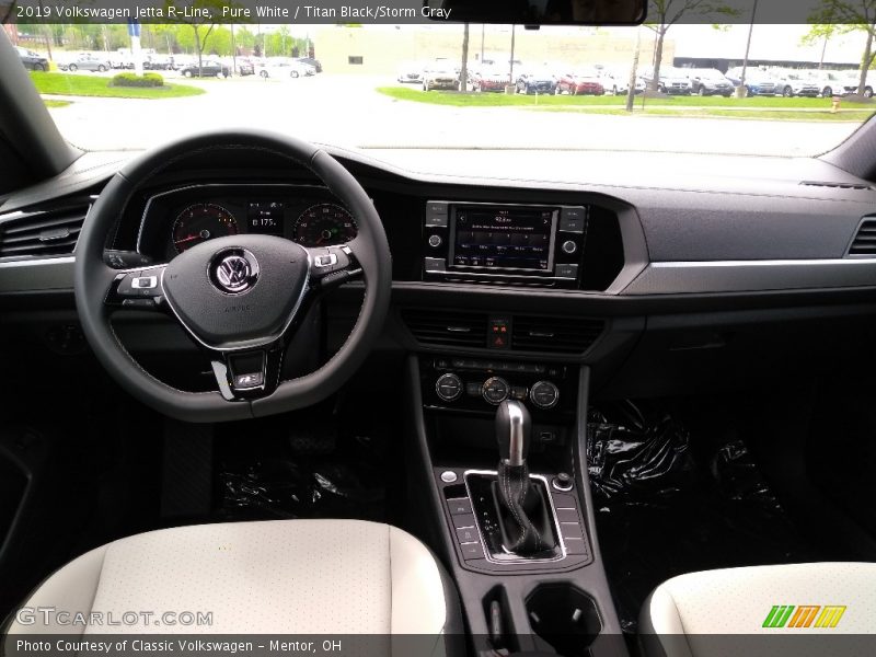 Dashboard of 2019 Jetta R-Line