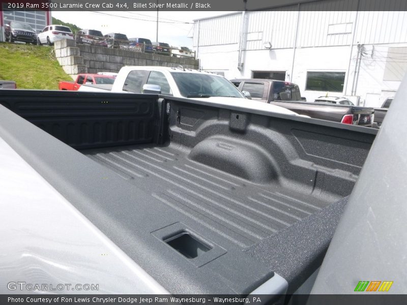 Billet Silver Metallic / Black 2019 Ram 3500 Laramie Crew Cab 4x4