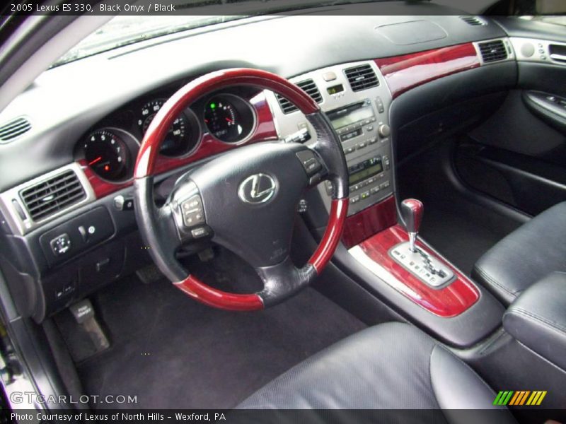 Black Onyx / Black 2005 Lexus ES 330