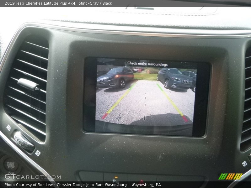 Sting-Gray / Black 2019 Jeep Cherokee Latitude Plus 4x4