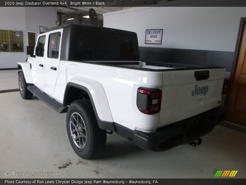 Bright White / Black 2020 Jeep Gladiator Overland 4x4
