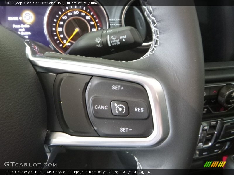 Bright White / Black 2020 Jeep Gladiator Overland 4x4