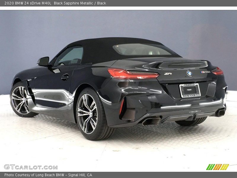 Black Sapphire Metallic / Black 2020 BMW Z4 sDrive M40i