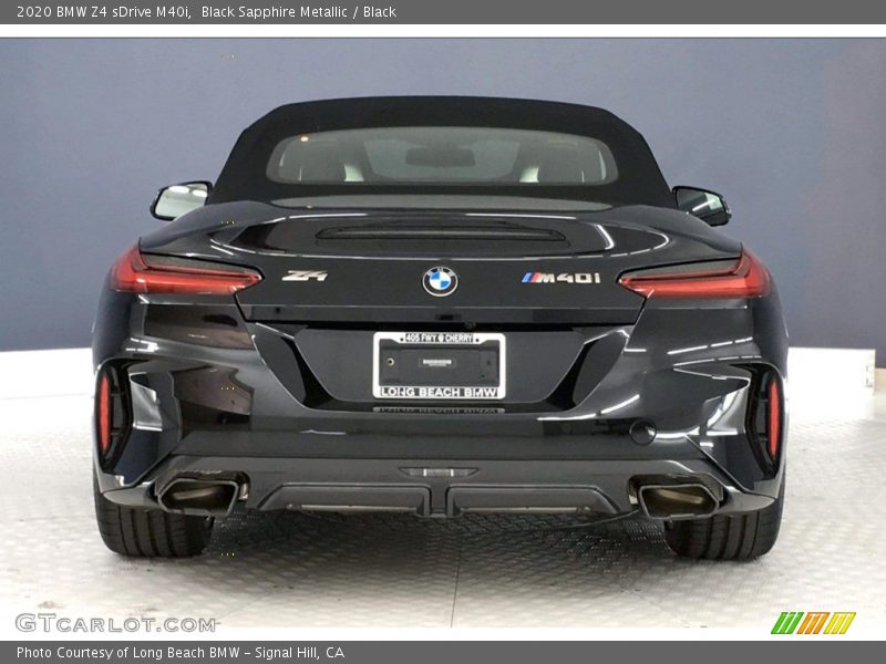 Black Sapphire Metallic / Black 2020 BMW Z4 sDrive M40i