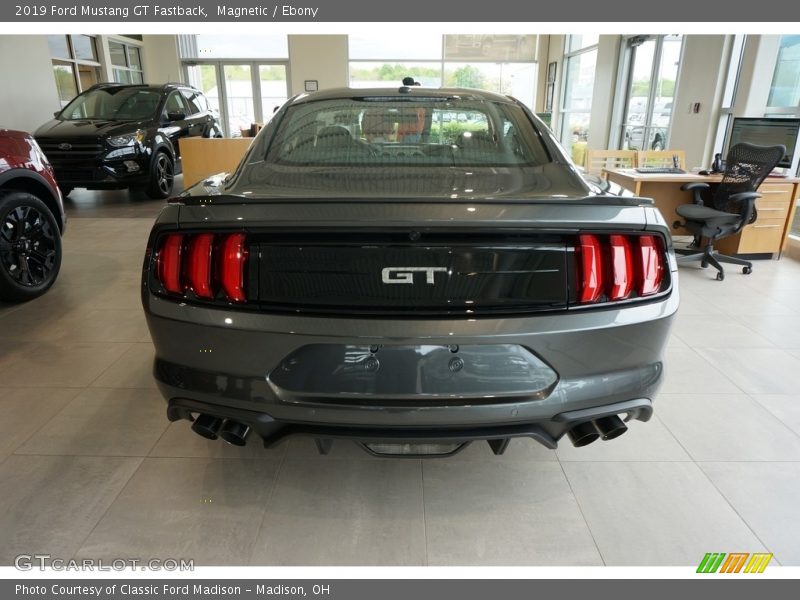 Magnetic / Ebony 2019 Ford Mustang GT Fastback