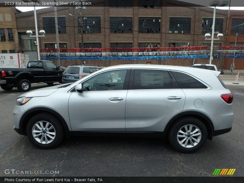 Sparkling Silver / Satin Black 2019 Kia Sorento L