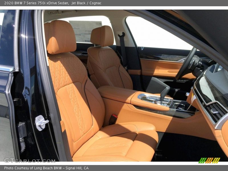  2020 7 Series 750i xDrive Sedan Cognac Interior