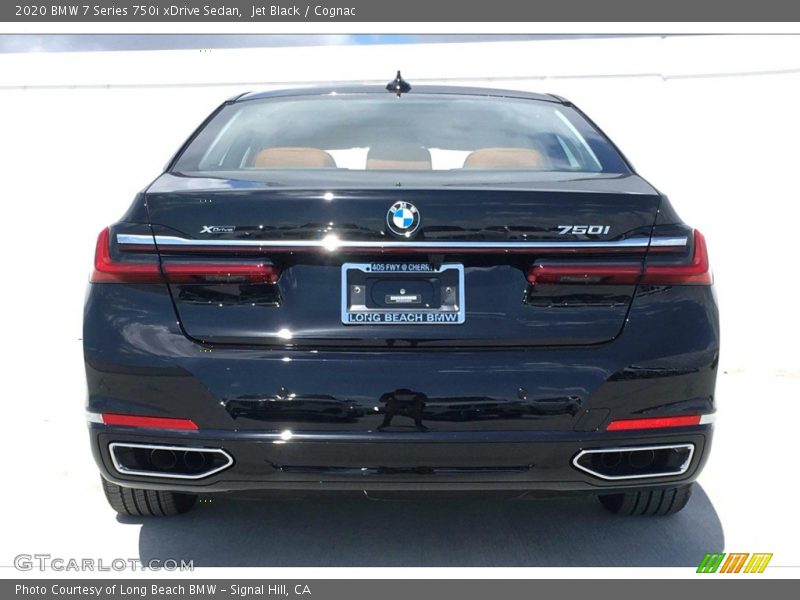 Jet Black / Cognac 2020 BMW 7 Series 750i xDrive Sedan