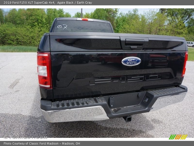 Agate Black / Earth Gray 2019 Ford F150 XLT SuperCab 4x4