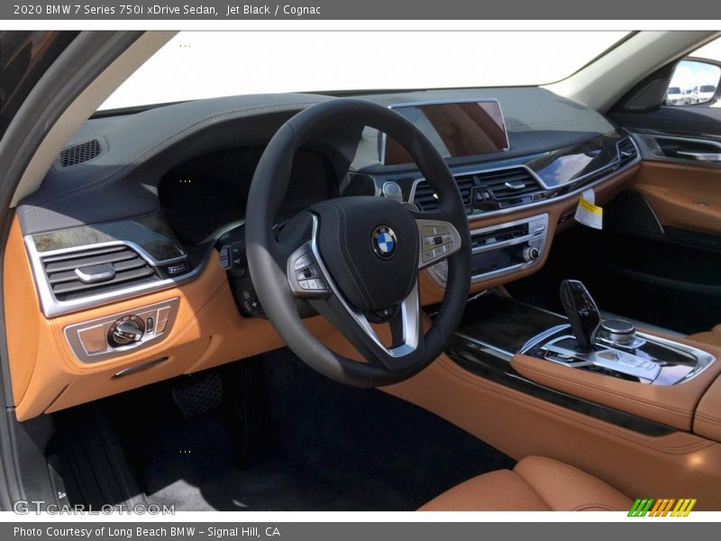 Jet Black / Cognac 2020 BMW 7 Series 750i xDrive Sedan