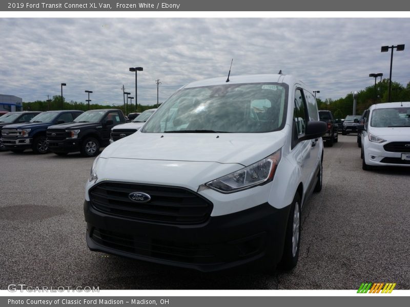 Frozen White / Ebony 2019 Ford Transit Connect XL Van