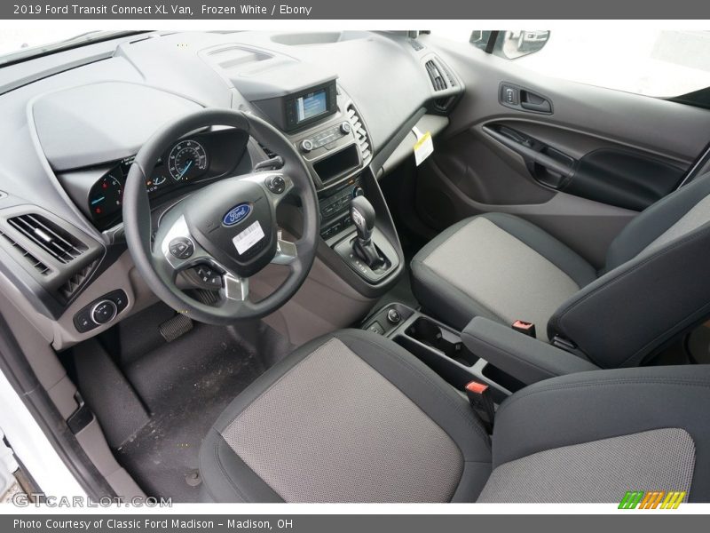 Frozen White / Ebony 2019 Ford Transit Connect XL Van
