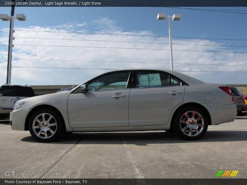 Light Sage Metallic / Light Stone 2006 Lincoln Zephyr