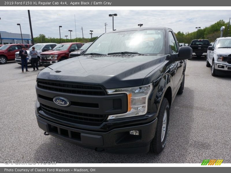 Agate Black / Earth Gray 2019 Ford F150 XL Regular Cab 4x4