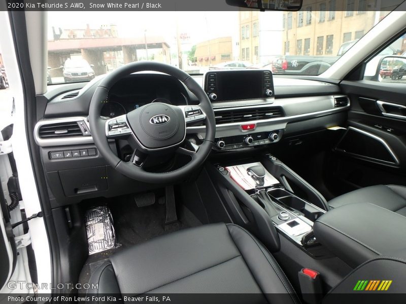  2020 Telluride S AWD Black Interior