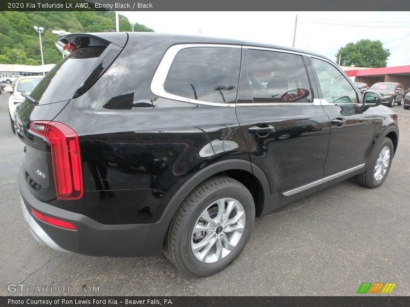 Ebony Black / Black 2020 Kia Telluride LX AWD