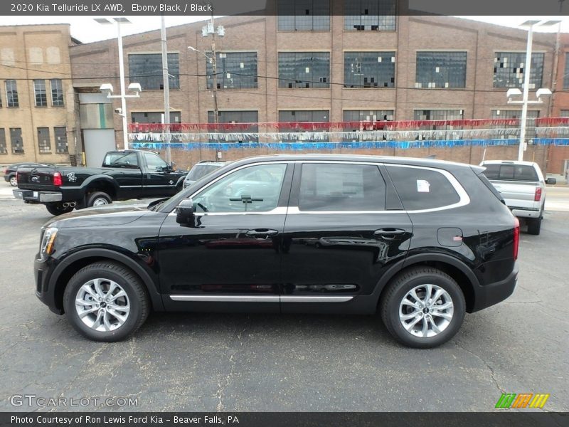  2020 Telluride LX AWD Ebony Black