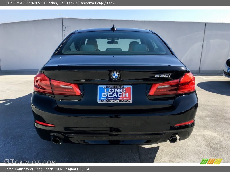 Jet Black / Canberra Beige/Black 2019 BMW 5 Series 530i Sedan