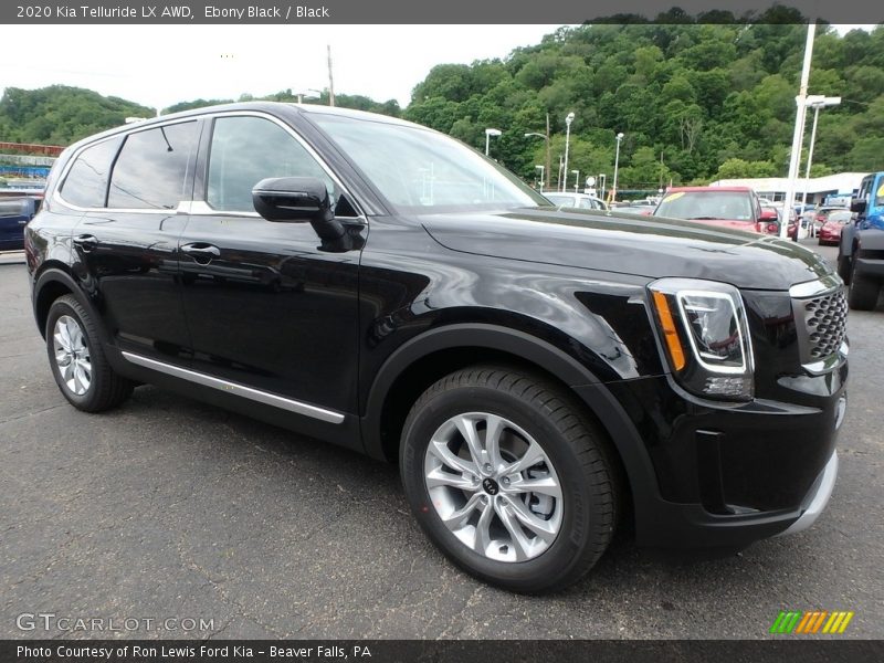 Ebony Black / Black 2020 Kia Telluride LX AWD