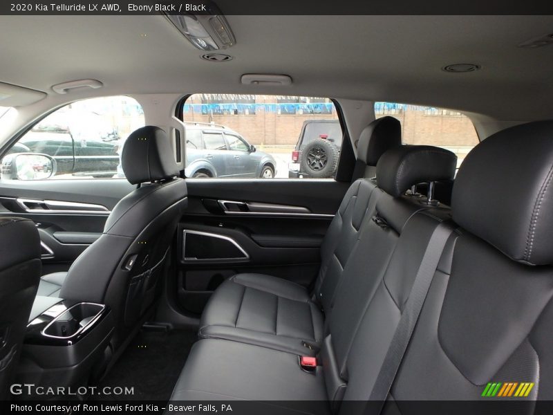 Rear Seat of 2020 Telluride LX AWD