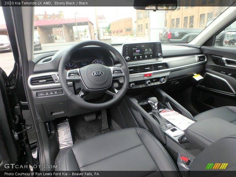  2020 Telluride LX AWD Black Interior