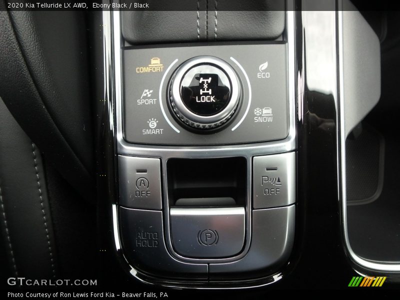 Controls of 2020 Telluride LX AWD