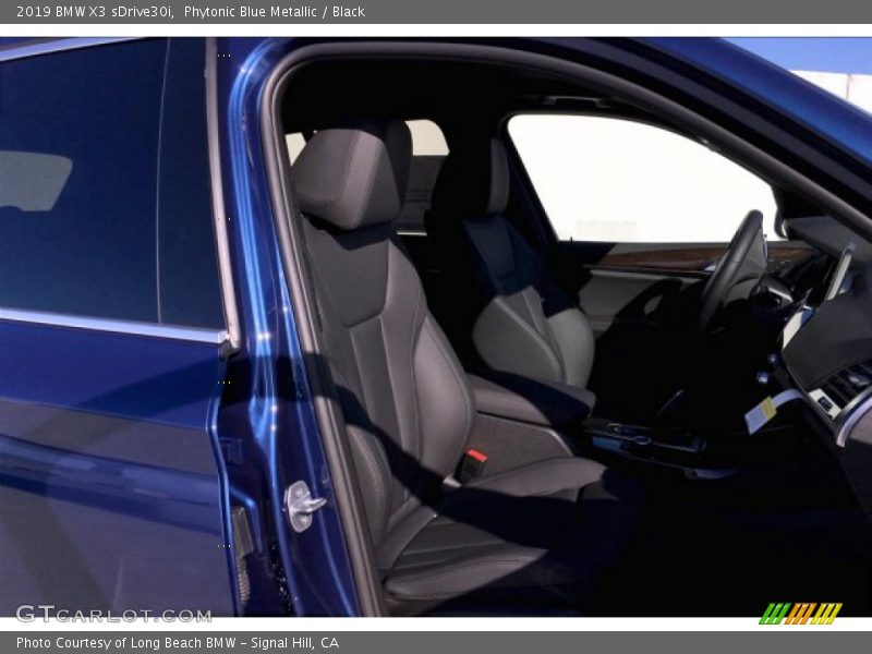 Phytonic Blue Metallic / Black 2019 BMW X3 sDrive30i