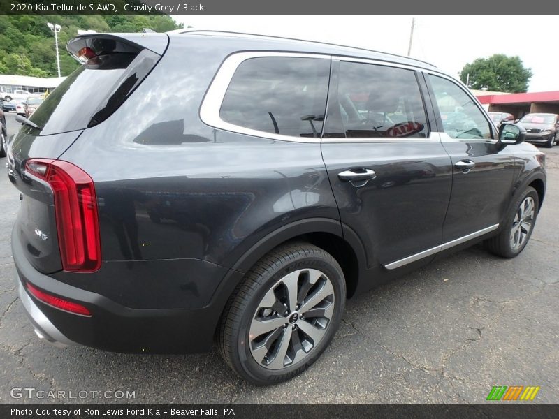 Gravity Grey / Black 2020 Kia Telluride S AWD