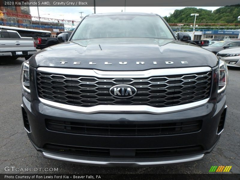 Gravity Grey / Black 2020 Kia Telluride S AWD
