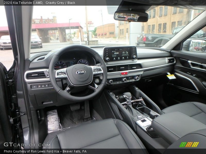  2020 Telluride S AWD Black Interior