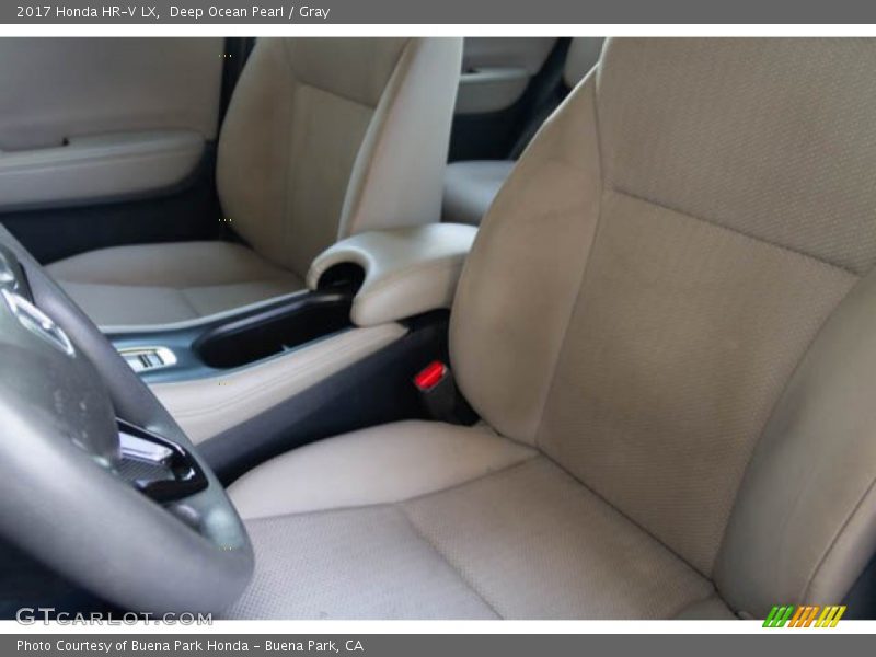Deep Ocean Pearl / Gray 2017 Honda HR-V LX