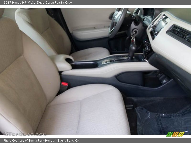 Deep Ocean Pearl / Gray 2017 Honda HR-V LX